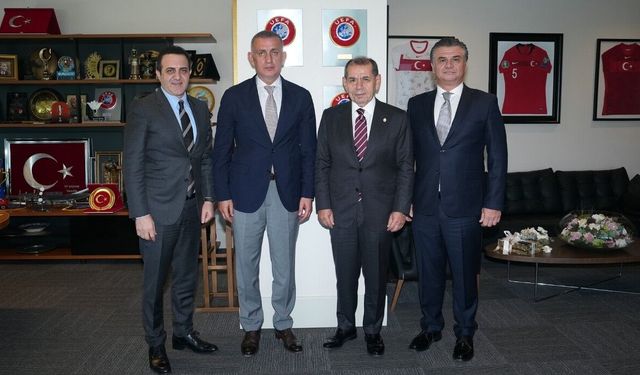 Dursun Özbek’ten Hacıosmanoğlu’na ziyaret