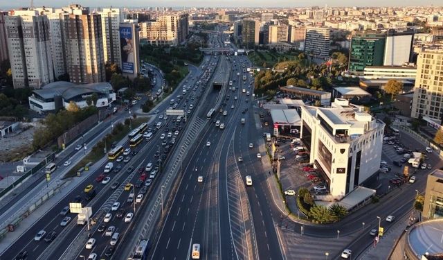 Trafik yoğunluğu yüzde 51 olarak ölçüldü