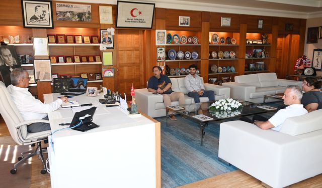 Yorulmaz’dan Başkan Topaloğlu’na ziyaret