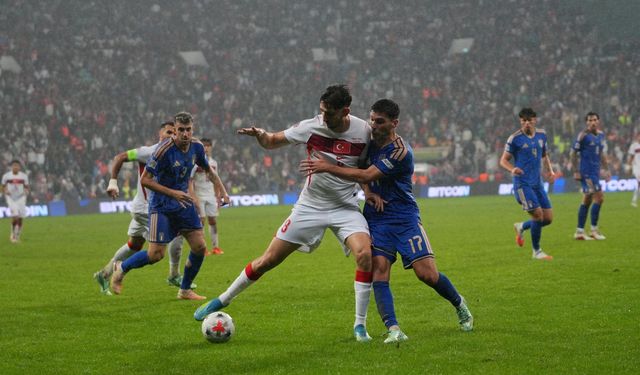 A Milli Futbol Takımı, İtalya'ya 4-1 yenildi