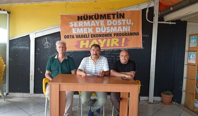 KESK Antalya’dan OVP tepkisi:  Emekçiden al, sermayeye aktar