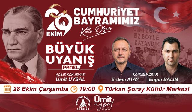 MURATPAŞA BELEDİYESİ BÜYÜK UYANIŞ-PANEL