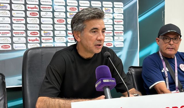 Antalyaspor-Boluspor maçı ardından teknik sorumlular konuştu