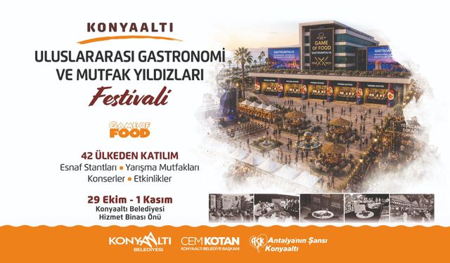 KONYAALTI GAME OF FOOD TANITIM İLANI