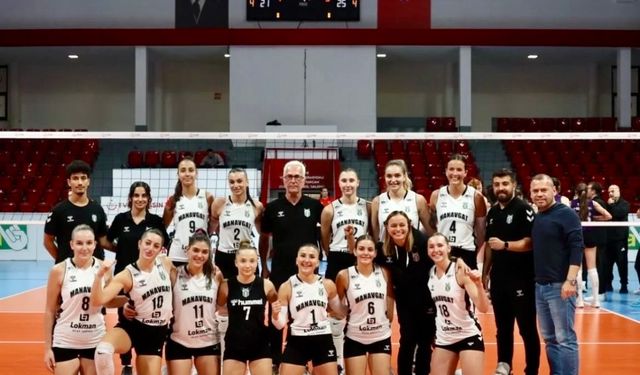 Manavgat deplasmanda galip