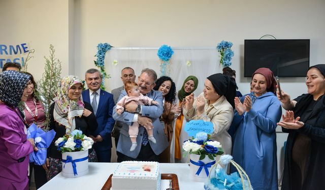 Kepez'de normal doğum ve emzirme haftası etkinliği
