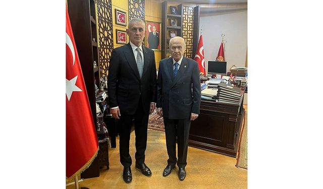 Hacıosmanoğlu'dan Bahçeli'ye ziyaret