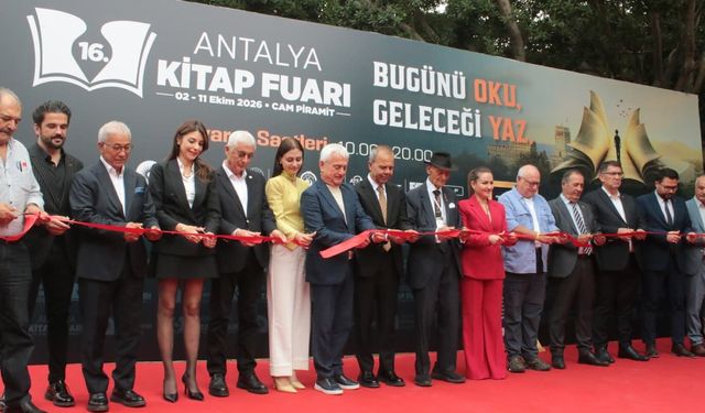 Antalya Kitap Fuarı 16. kez kapılarını açtı
