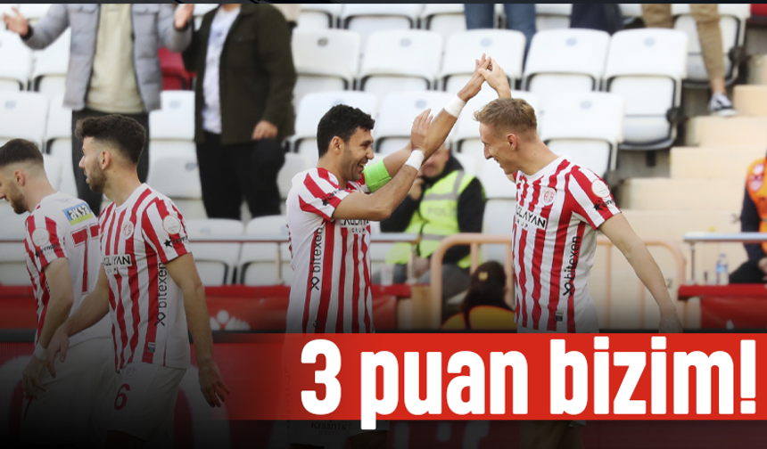 3 puan bizim!