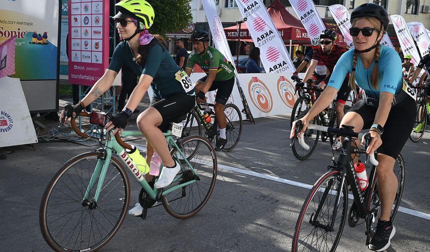 Gran Fondo  bisiklet yarışı sona erdi