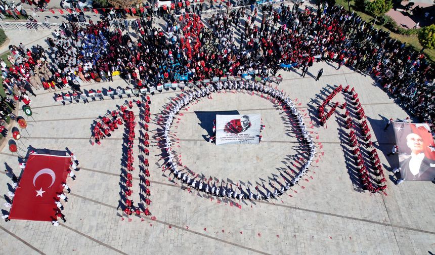 Korkuteli'de Cumhuriyet coşkusu