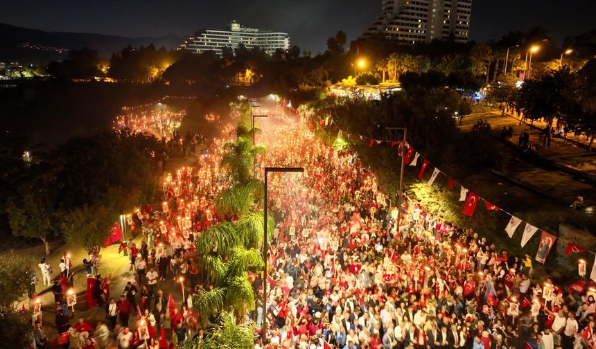 Cumhuriyet Bayramı coşkusundan renkli kareler