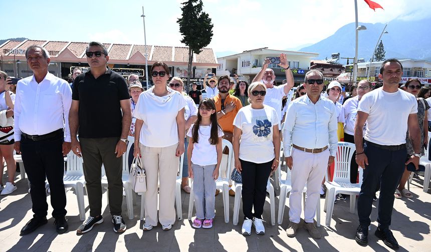 Kemer'de 19 Mayıs kutlamaları