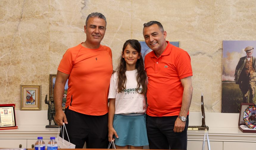Mavi Asya Yıldırım’dan Başkan Kara’ya ziyaret
