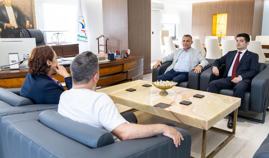 CHP heyetinden Başkan Kara'ya ziyaret