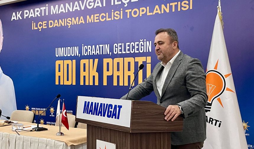 Ak Parti Manavgat'ta toplantı