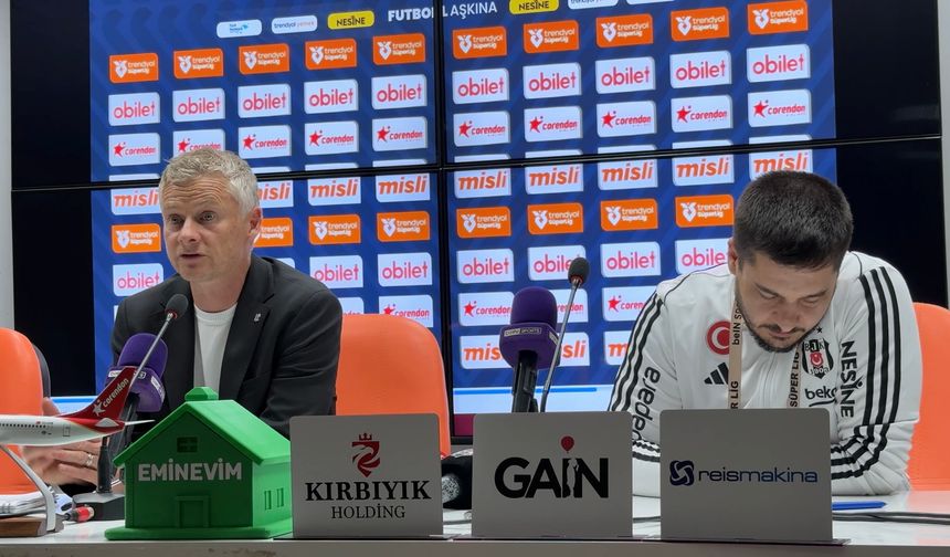 Alanyaspor-Beşiktaş maçı sonrası açıklamalar