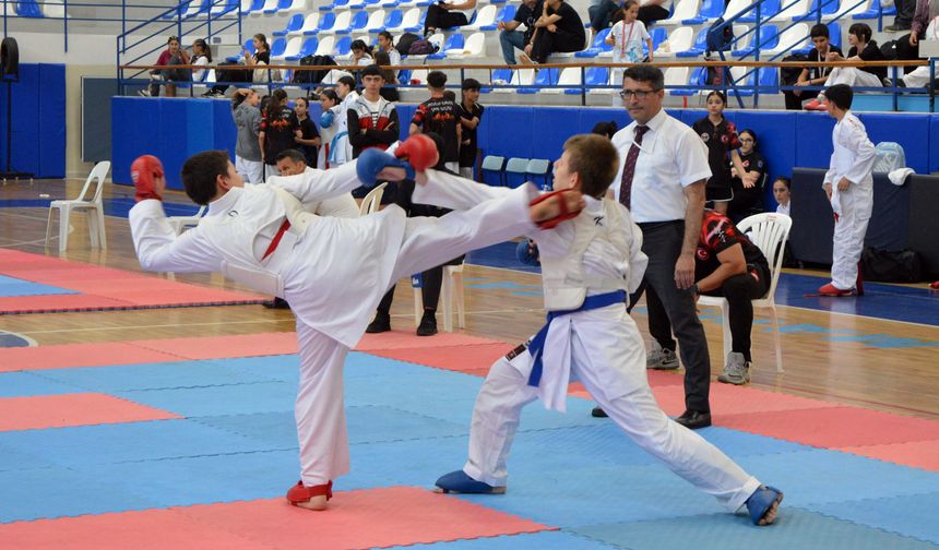 Manavgat'ta karate seçmeleri yapıldı
