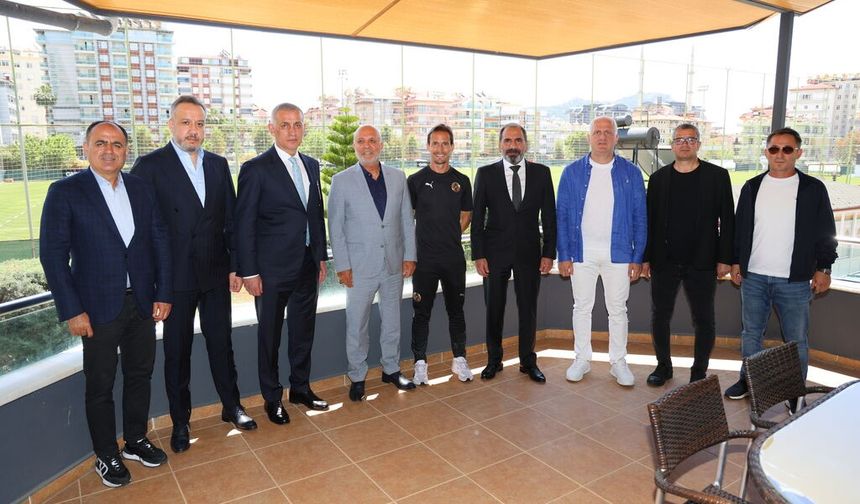 Hacıosmanoğlu'dan Çavuşoğlu'na taziye ziyareti