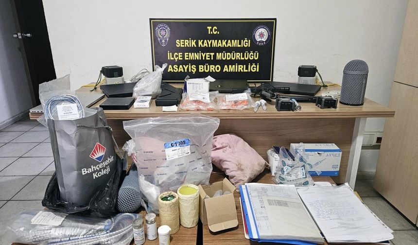 Serik'te izinsiz numuneye ceza