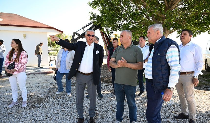 Kemer'de yerinde inceleme