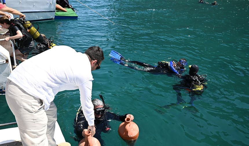 Kemer'de Hıdırellez dalışı