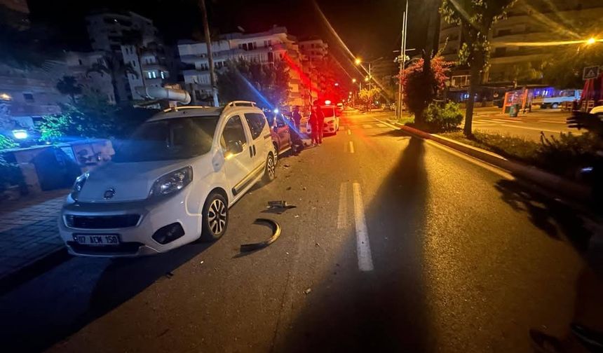 Alanya'da alkollü sürücü dehşeti