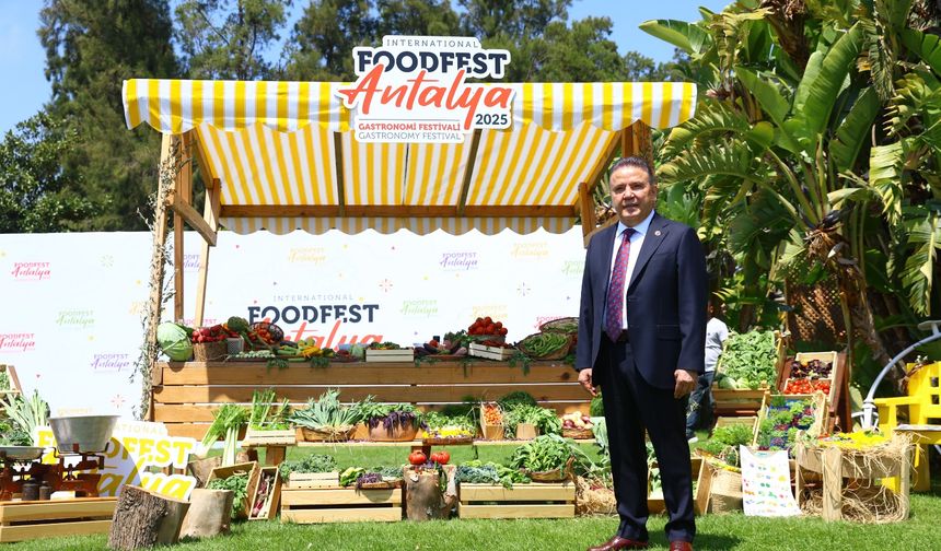 Antalya'da Gastronomi Festivali başlıyor