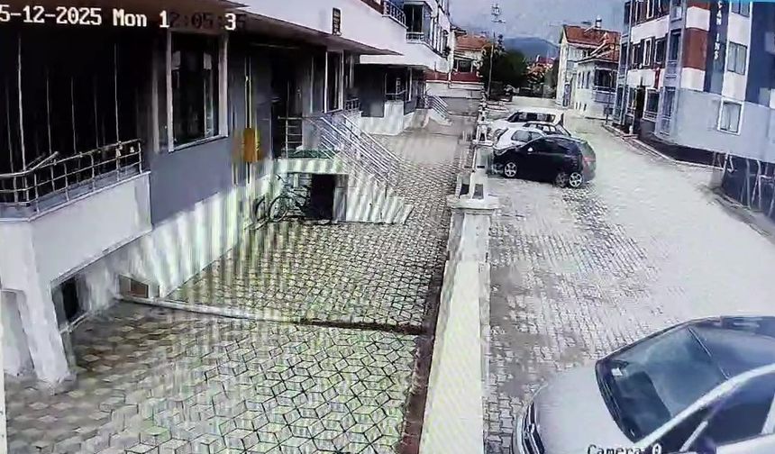 Deprem anı kamerada