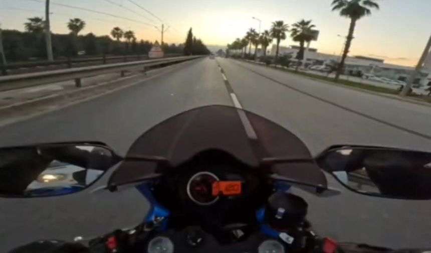 280 km hız yapan sürücüye ceza