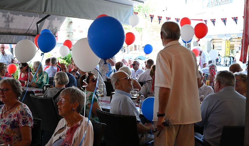 Kemer’de Norveç milli bayramı kutlandı