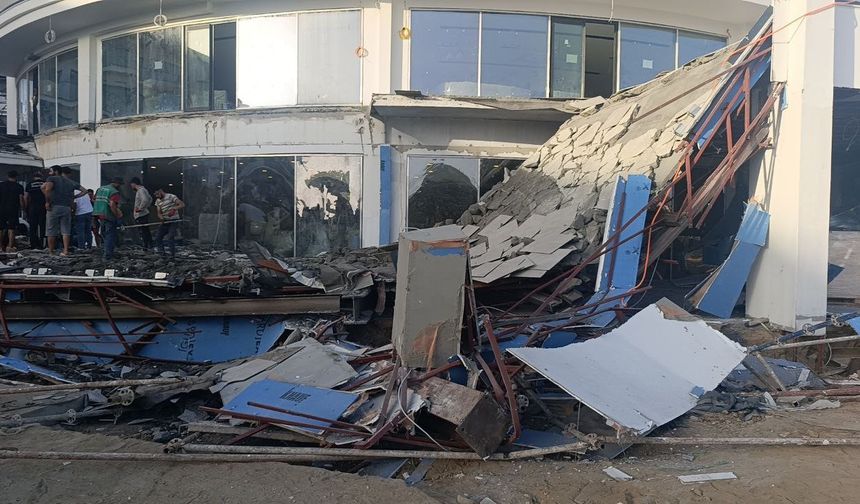 İşçiler canını son anda kurtardı