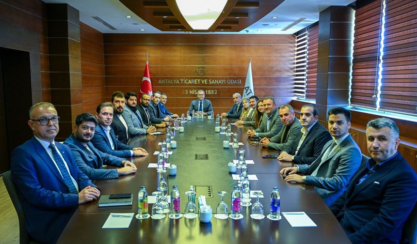 MÜSİAD'dan ATSO'ya ziyaret