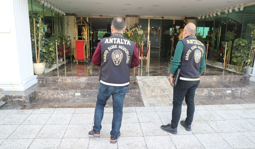 Antalya'da kiralama denetimi