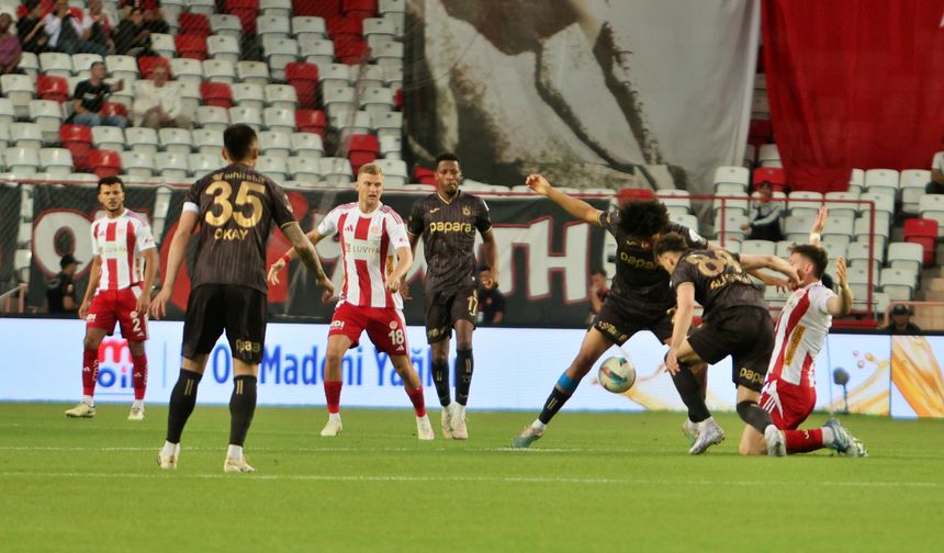 Antalyaspor’dan puansız kapanış