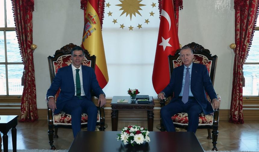 Cumhurbaşkanı Erdoğan, İspanya Başbakanı'nı kabul etti