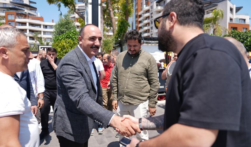 Başkan Kotan esnafla buluştu
