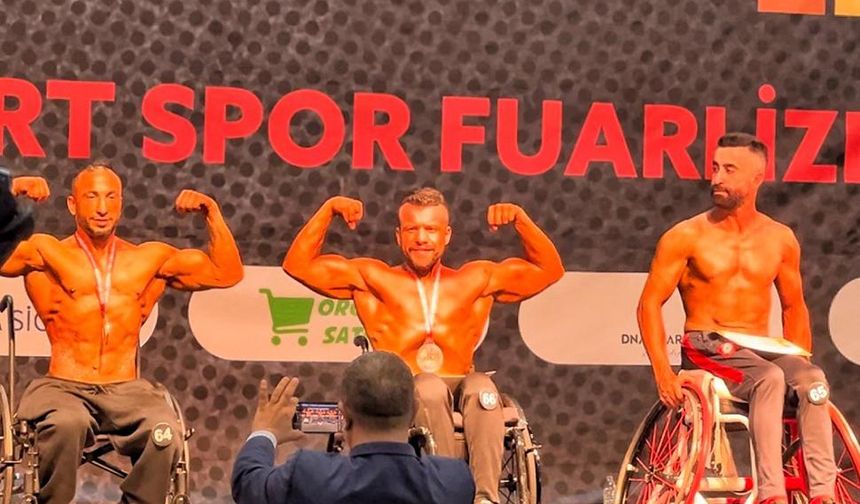Engelli Enes'in her şeyi spor