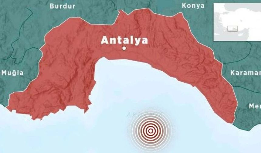 Antalya depremle sallandı, uzmanlardan önlem çağrısı