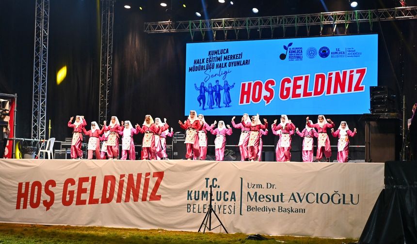 Kumluca'da festival coşkusu