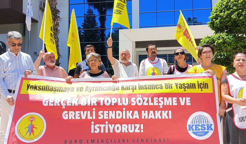 Emekçilerden grev çağrısı