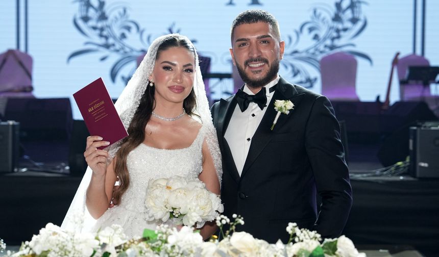 Vahap Yüce'nin oğlu dünyaevine girdi