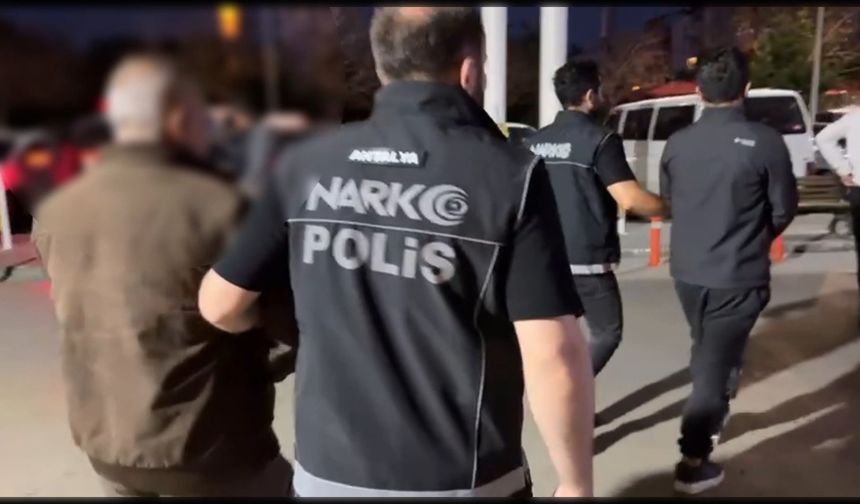 Antalya'da uyuşturucuya geçit yok