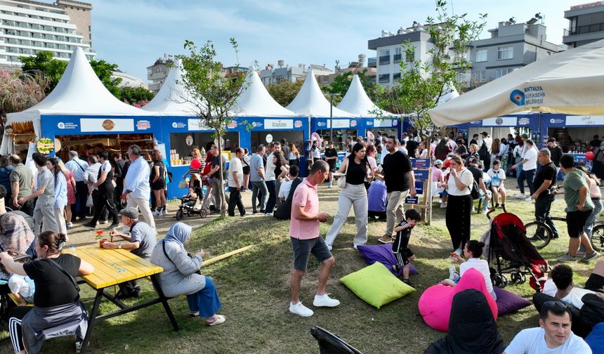 Lezzet tutkunları Antalya'da buluştu