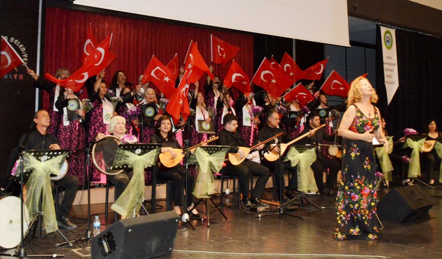 Kadın karavancılardan konser