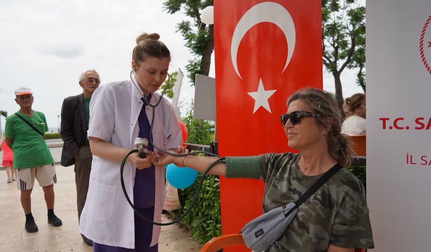 Konyaaltı'nda sağlık taraması