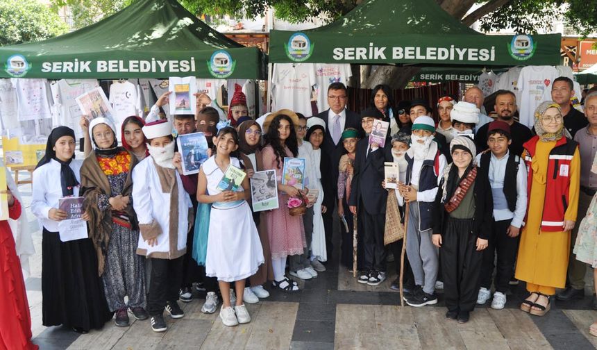 Serik'te sergi ve kermes bir arada