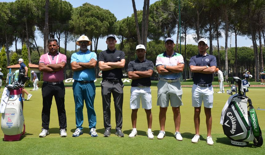 7 Türk golfçü mücadele edecek