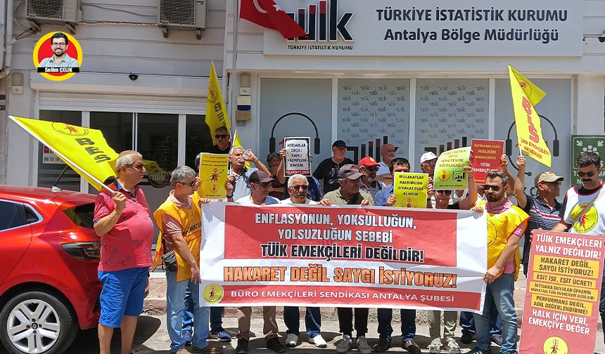 Yoksulluğun sebebi TÜİK emekçileri değil