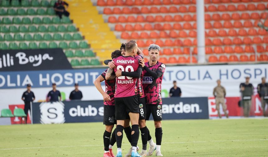 Alanya ligi 3 puanla kapattı